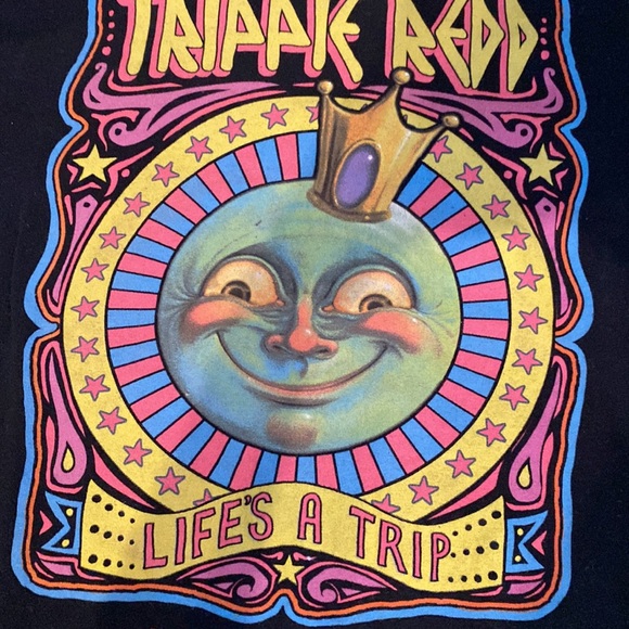 Trippie redd shirt colorful and black size small - Picture 2 of 2